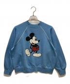 USEDユーズド）の古着「80’ｓラグランススェット」｜ブルー