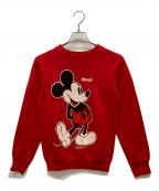 SCREEN STARSスクリーンズスターズ）の古着「90’ｓラグランスウェット」｜レッド