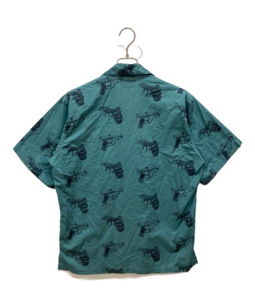 DESCENDANT（ディセンダント）DESCENDANT (ディセンダント) SPLASH TEXTILE SS SHIRT グリーン サイズ:SIZE 1の古着・服飾アイテム