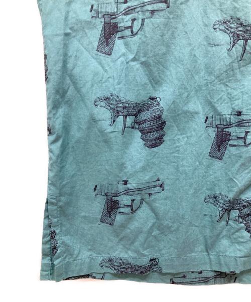 DESCENDANT（ディセンダント）DESCENDANT (ディセンダント) SPLASH TEXTILE SS SHIRT グリーン サイズ:SIZE 1の古着・服飾アイテム
