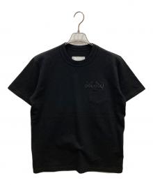 sacai×KAWS（サカイ×カウズ）の古着「Embroidery Tee」｜ブラック