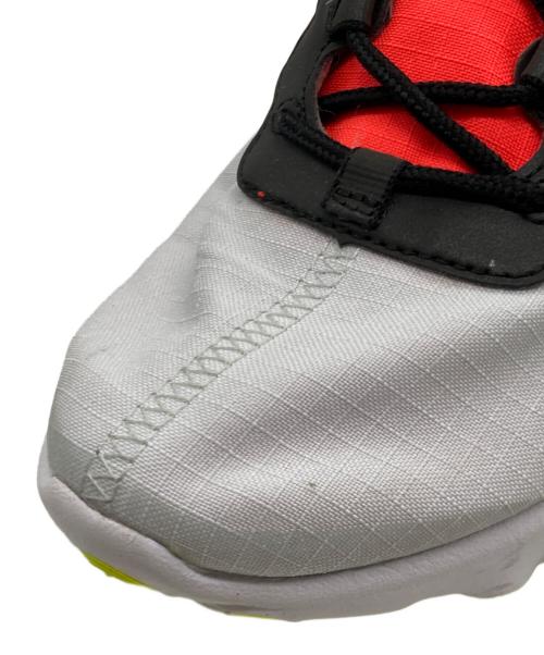 NIKE（ナイキ）NIKE (ナイキ) REACT ELEMENT 55 SE グレー×オレンジ サイズ:28.5の古着・服飾アイテム