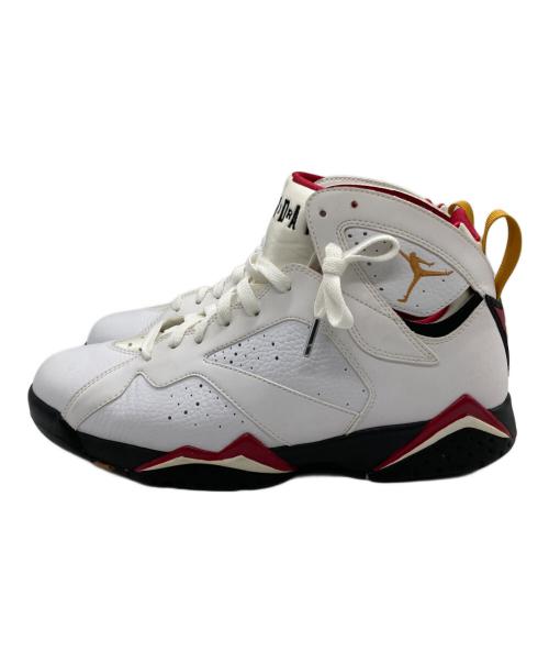 NIKE（ナイキ）NIKE (ナイキ) AIR JORDAN 7 RETRO CARDINAL ホワイト サイズ:28の古着・服飾アイテム