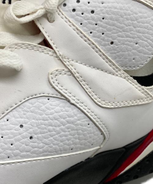 NIKE（ナイキ）NIKE (ナイキ) AIR JORDAN 7 RETRO CARDINAL ホワイト サイズ:28の古着・服飾アイテム