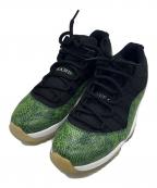 NIKEナイキ）の古着「AIR JORDAN 11 RETRO LOW」｜グリーン