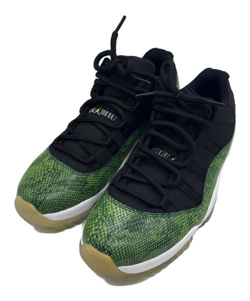 NIKE（ナイキ）NIKE (ナイキ) AIR JORDAN 11 RETRO LOW グリーン サイズ:27.5の古着・服飾アイテム