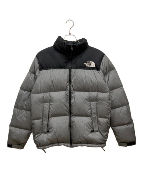 THE NORTH FACE（ザ ノース フェイス）THE NORTH FACE (ザ ノース フェイス) Novelty Nuptse Jacket ノベルティ ヌプシジャケット ブラック×グレー サイズ:Lの古着・服飾アイテム