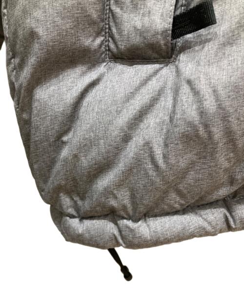 THE NORTH FACE（ザ ノース フェイス）THE NORTH FACE (ザ ノース フェイス) Novelty Nuptse Jacket ノベルティ ヌプシジャケット ブラック×グレー サイズ:Lの古着・服飾アイテム