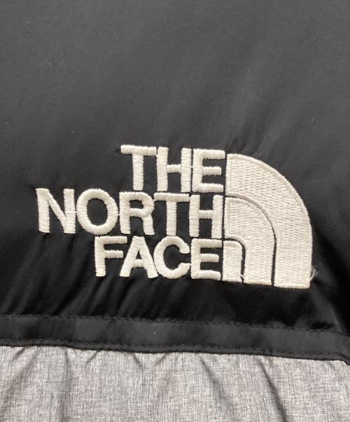 THE NORTH FACE（ザ ノース フェイス）THE NORTH FACE (ザ ノース フェイス) Novelty Nuptse Jacket ノベルティ ヌプシジャケット ブラック×グレー サイズ:Lの古着・服飾アイテム