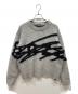 genzai（ゲンザイ）の古着「Big Logo Knit」｜グレー