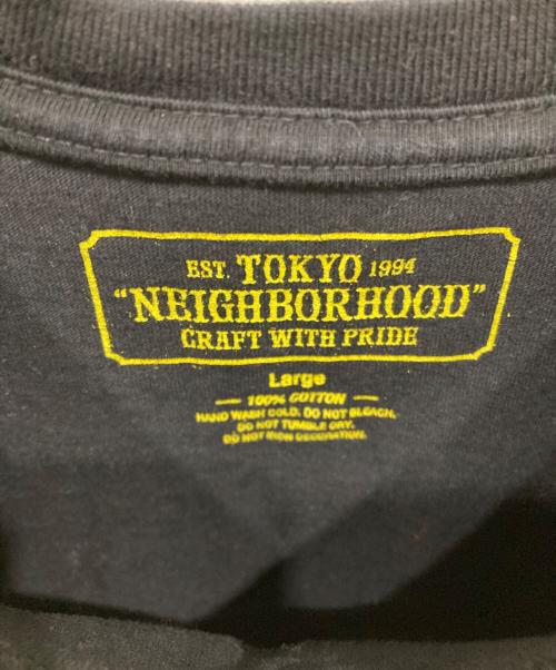NEIGHBORHOOD（ネイバーフッド）NEIGHBORHOOD (ネイバーフッド) NOISE/C-TEE.SS ブラック サイズ:Lの古着・服飾アイテム