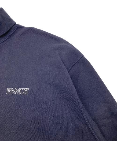 ENNOY（エンノイ）ENNOY (エンノイ) ハイネックスウェット ネイビー サイズ:XLの古着・服飾アイテム
