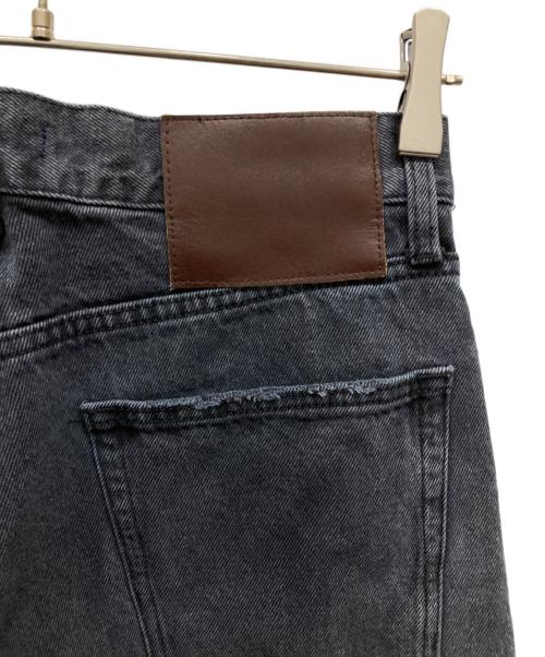 MONKEY TIME（モンキータイム）MONKEY TIME (モンキータイム) オーバーダイ セミフレア デニム パンツ グレー サイズ:Sの古着・服飾アイテム