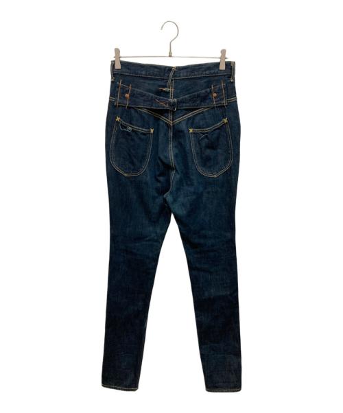 KAPITAL（キャピタル）KAPITAL (キャピタル) ハイウエストデニムパンツ インディゴ サイズ:-の古着・服飾アイテム