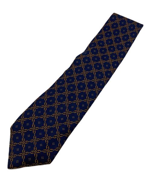 FENDI（フェンディ）FENDI (フェンディ) ネクタイ ネイビー サイズ:無しの古着・服飾アイテム