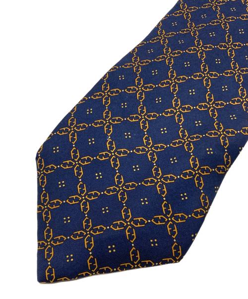 FENDI（フェンディ）FENDI (フェンディ) ネクタイ ネイビー サイズ:無しの古着・服飾アイテム