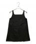 OBLI（オブリ）の古着「エプロンワンピース」｜ブラック