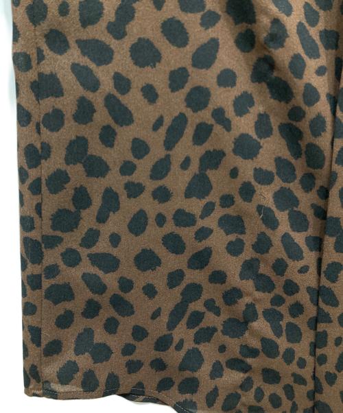 Hysteric Glamour（ヒステリックグラマー）Hysteric Glamour (ヒステリックグラマー) CHEETAH柄 ボウタイブラウス ブラウン サイズ:freeの古着・服飾アイテム