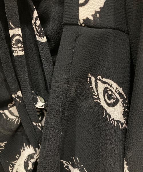 Hysteric Glamour（ヒステリックグラマー）Hysteric Glamour (ヒステリックグラマー) フリルデザインブラウス ブラック サイズ:freeの古着・服飾アイテム