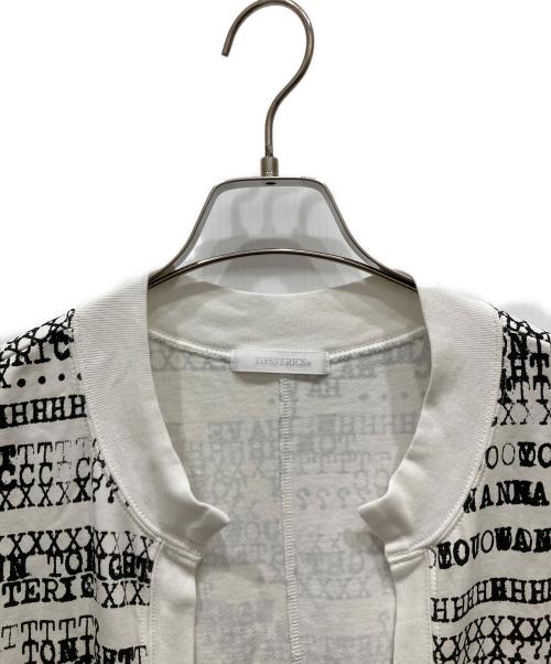 hysterics（ヒステリックス）hysterics (ヒステリックス) HAVE FUN TYPE LOGO柄 プルオーバー ホワイト サイズ:freeの古着・服飾アイテム