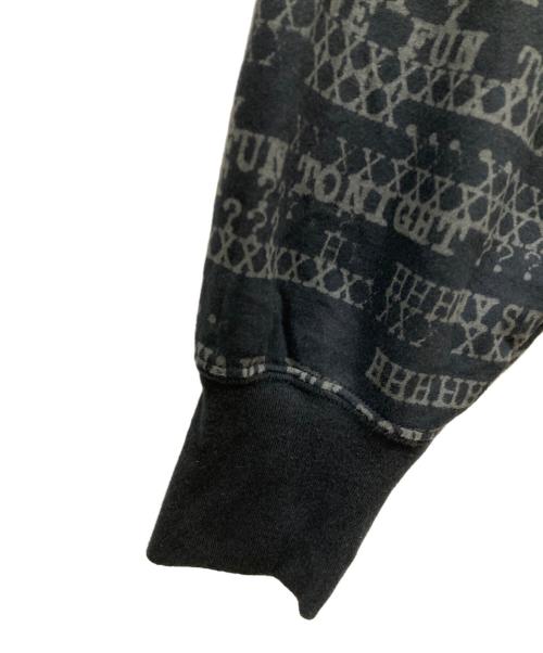 hysterics（ヒステリックス）hysterics (ヒステリックス) HAVE FUN TYPE LOGO柄 プルオーバー ブラック サイズ:freeの古着・服飾アイテム