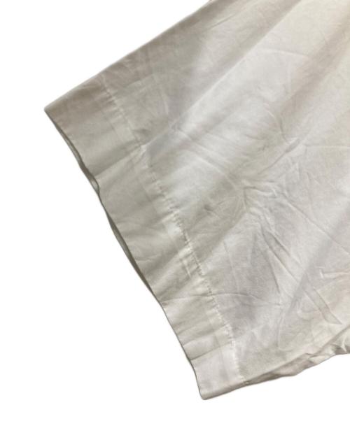 mizuiro-ind（ミズイロインド）mizuiro-ind (ミズイロインド) ワイドシャツチュニック ホワイト サイズ:-の古着・服飾アイテム