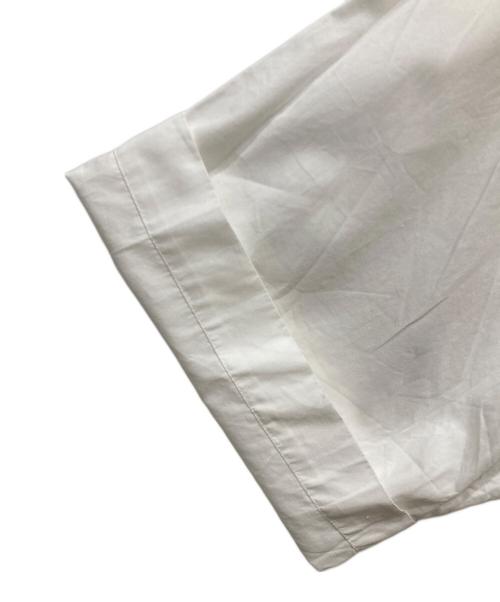 mizuiro-ind（ミズイロインド）mizuiro-ind (ミズイロインド) ワイドシャツチュニック ホワイト サイズ:-の古着・服飾アイテム