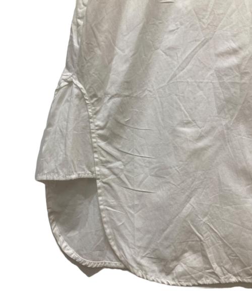 mizuiro-ind（ミズイロインド）mizuiro-ind (ミズイロインド) ワイドシャツチュニック ホワイト サイズ:-の古着・服飾アイテム