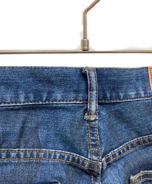 Hysteric Glamour（ヒステリックグラマー）Hysteric Glamour (ヒステリックグラマー) SNAKE LOOP柄スキニーパンツ インディゴ サイズ:28の古着・服飾アイテム