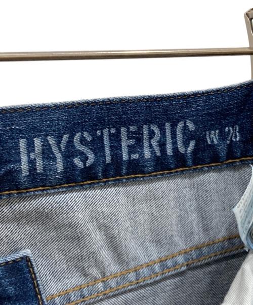 Hysteric Glamour（ヒステリックグラマー）Hysteric Glamour (ヒステリックグラマー) SNAKE LOOP柄スキニーパンツ インディゴ サイズ:28の古着・服飾アイテム