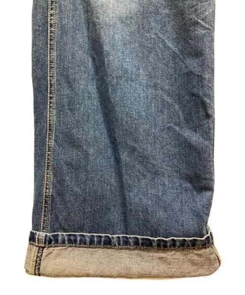 Hysteric Glamour（ヒステリックグラマー）Hysteric Glamour (ヒステリックグラマー) ベイカーデニムパンツ インディゴ サイズ:Lの古着・服飾アイテム