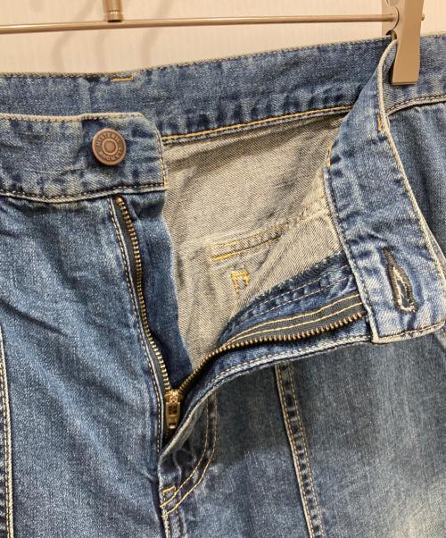 Hysteric Glamour（ヒステリックグラマー）Hysteric Glamour (ヒステリックグラマー) ベイカーデニムパンツ インディゴ サイズ:Lの古着・服飾アイテム