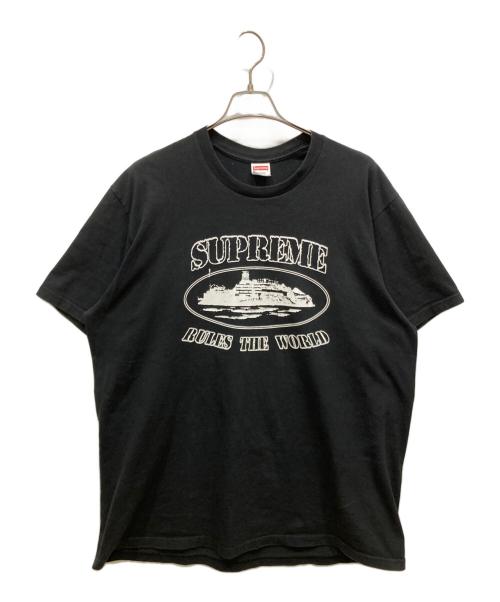 SUPREME（シュプリーム）Supreme (シュプリーム) Corteiz Rules The World Tee ブラック サイズ:XLの古着・服飾アイテム