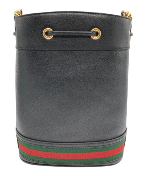 GUCCI（グッチ）GUCCI (グッチ) オフィディア スモール バケットバッグ ブラックの古着・服飾アイテム
