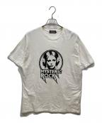 Hysteric Glamourヒステリックグラマー）の古着「HYSTERIC ROCK Tシャツ」｜ホワイト