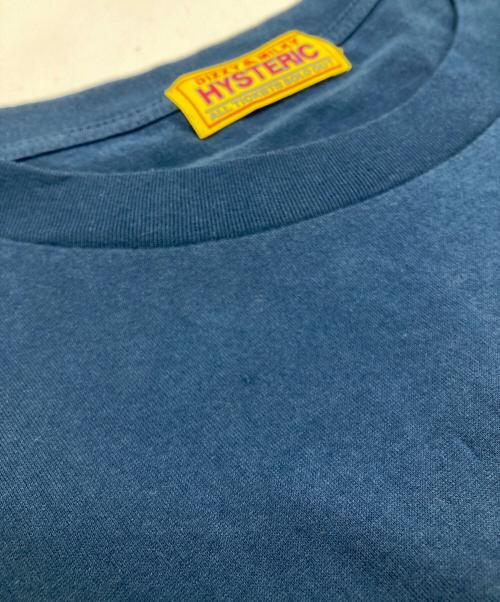 Hysteric Glamour（ヒステリックグラマー）Hysteric Glamour (ヒステリックグラマー) LIGHT MY FIRE オーバーサイズTシャツ ネイビー サイズ:SIZE Freeの古着・服飾アイテム