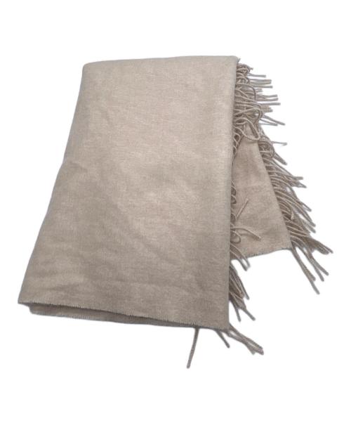 JOHNSTONS OF ELGIN（ジョンストンズオブエルガン）JOHNSTONS OF ELGIN (ジョンストンズオブエルガン) カシミヤ大判ストール ベージュ サイズ:-の古着・服飾アイテム