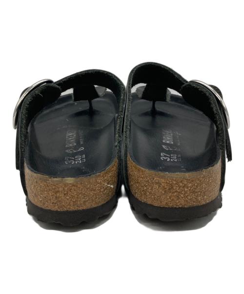 BIRKENSTOCK（ビルケンシュトック）BIRKENSTOCK (ビルケンシュトック) GIZEH BIG BUCKELE ブラック サイズ:SIZE 37の古着・服飾アイテム