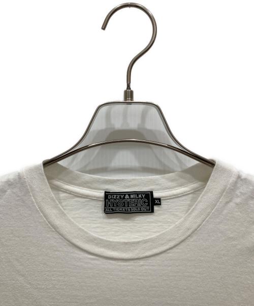 Hysteric Glamour（ヒステリックグラマー）Hysteric Glamour (ヒステリックグラマー) PUBLIC SERVICE TEE ホワイト サイズ:XLの古着・服飾アイテム