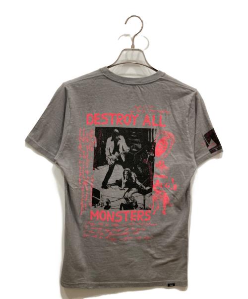 Hysteric Glamour（ヒステリックグラマー）Hysteric Glamour (ヒステリックグラマー) DESTROY ALL MONSTERS/DIARY 2 Tシャツ グレー サイズ:Ⅿの古着・服飾アイテム