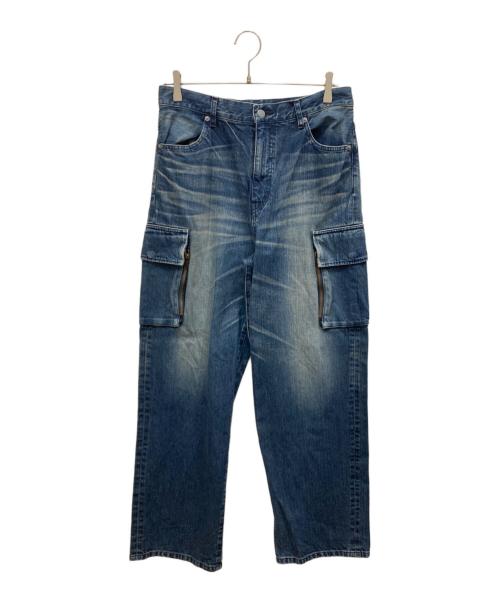 Hysteric Glamour（ヒステリックグラマー）Hysteric Glamour (ヒステリックグラマー) デニムカーゴパンツ インディゴ サイズ:Sの古着・服飾アイテム