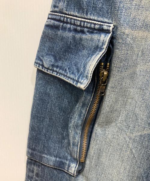 Hysteric Glamour（ヒステリックグラマー）Hysteric Glamour (ヒステリックグラマー) デニムカーゴパンツ インディゴ サイズ:Sの古着・服飾アイテム
