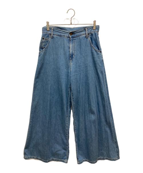 Hysteric Glamour（ヒステリックグラマー）Hysteric Glamour (ヒステリックグラマー) スーパーワイドデニムパンツ インディゴ サイズ:Mの古着・服飾アイテム