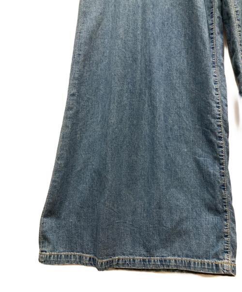 Hysteric Glamour（ヒステリックグラマー）Hysteric Glamour (ヒステリックグラマー) スーパーワイドデニムパンツ インディゴ サイズ:Mの古着・服飾アイテム