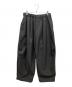 mizuiro-ind（ミズイロインド）の古着「cocoon gather PT パンツ」｜グレー