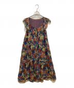 Hysteric Glamourヒステリックグラマー）の古着「MYSTERY FLOWER柄 ティアードワンピース」｜マルチカラー