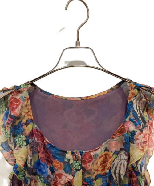 Hysteric Glamour（ヒステリックグラマー）Hysteric Glamour (ヒステリックグラマー) MYSTERY FLOWER柄 ティアードワンピース マルチカラー サイズ:FREEの古着・服飾アイテム