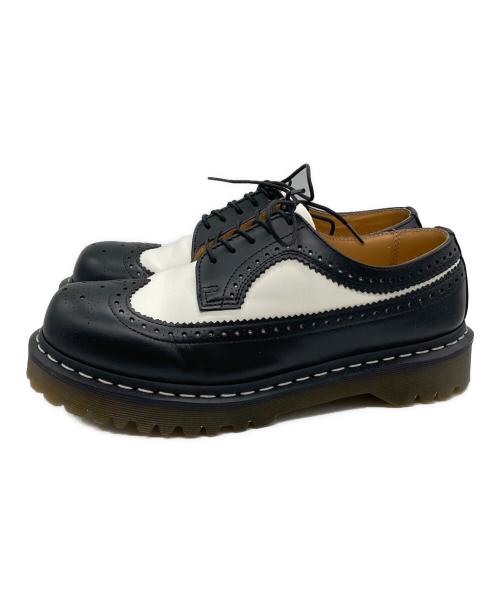 Dr.Martens（ドクターマーチン）Dr.Martens (ドクターマーチン) レースアップシューズ ブラック×ホワイト サイズ:SIZE UK8の古着・服飾アイテム