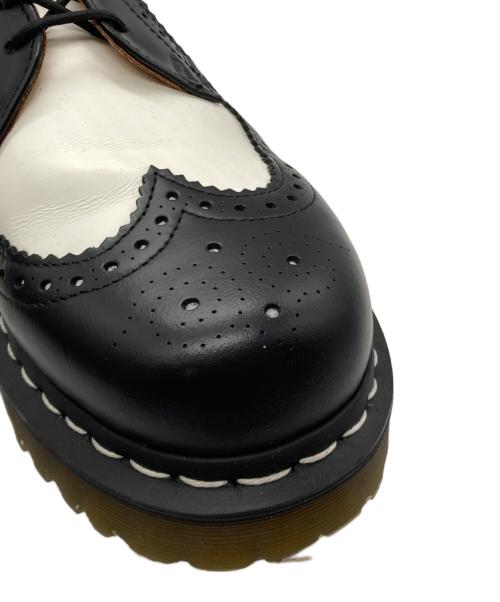 Dr.Martens（ドクターマーチン）Dr.Martens (ドクターマーチン) レースアップシューズ ブラック×ホワイト サイズ:SIZE UK8の古着・服飾アイテム
