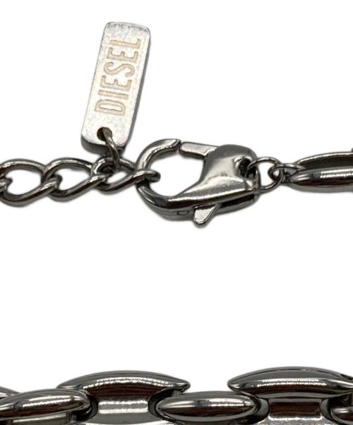 DIESEL（ディーゼル）DIESEL (ディーゼル) ブレスレット シルバーの古着・服飾アイテム